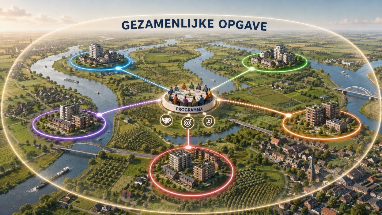 Gezamenlijke samenwerking in de regionale opgave